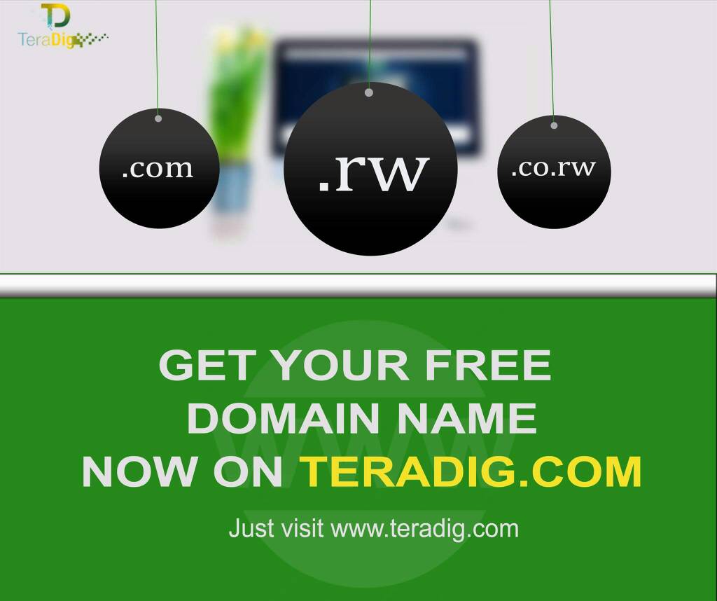 Free domain name by Teradig