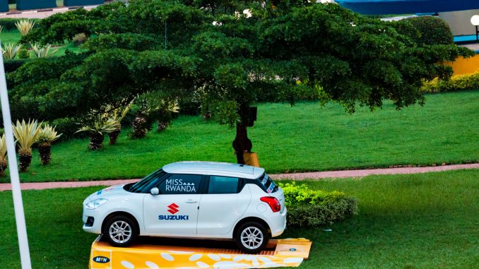 Miss Rwanda car
